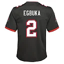 Zennovawear Emeka Egbuka Tampa Bay Buccaneers Youth Alternate Game Jersey - Pewter