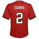 Zennovawear Emeka Egbuka Tampa Bay Buccaneers Youth Team Game Jersey - Red