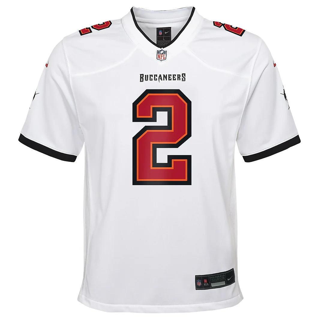 Zennovawear Emeka Egbuka Tampa Bay Buccaneers Youth White Game Jersey - White