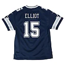 Zennovawear Ezekiel Elliott Dallas Cowboys Youth Game Jersey - Navy