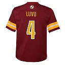 Zennovawear Frankie Luvu Washington Commanders Youth Team Game Jersey - Burgundy