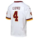 Zennovawear Frankie Luvu Washington Commanders Youth Game Super Bowl Era Jersey - White