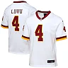 Zennovawear Frankie Luvu Washington Commanders Youth Game Super Bowl Era Jersey - White