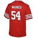 Zennovawear Fred Warner San Francisco 49ers Youth Game Jersey - Scarlet