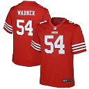 Zennovawear Fred Warner San Francisco 49ers Youth Game Jersey - Scarlet