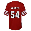 Zennovawear Fred Warner San Francisco 49ers Youth Game Jersey - Scarlet