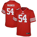 Zennovawear Fred Warner San Francisco 49ers Youth Game Jersey - Scarlet