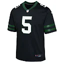Zennovawear Garrett Wilson New York Jets Youth Game Jersey - Black