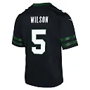 Zennovawear Garrett Wilson New York Jets Youth Game Jersey - Black
