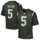 Zennovawear Garrett Wilson New York Jets Youth 2025 Rivalries Collection Game Jersey - Gotham Green