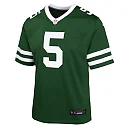 Zennovawear Garrett Wilson New York Jets Youth Game Jersey - Green