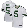 Zennovawear Garrett Wilson New York Jets Youth Game Jersey - White