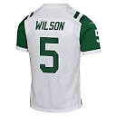 Zennovawear Garrett Wilson New York Jets Youth Game Jersey - White
