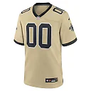 Zennovawear New Orleans Saints Youth Gameday Golds Alternate Custom Game Jersey - Gold
