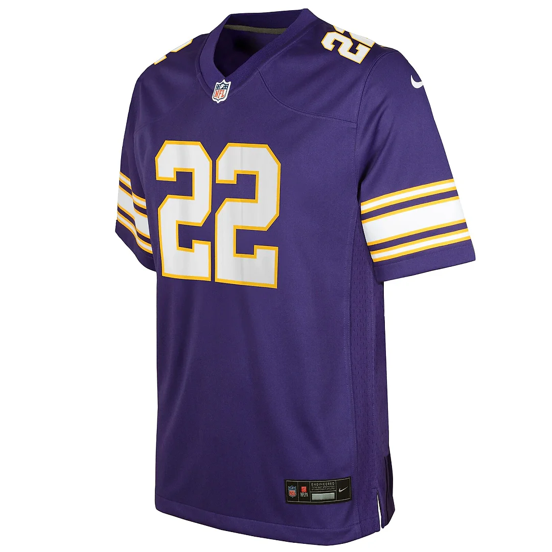 Zennovawear Harrison Smith Minnesota Vikings Youth Game Jersey - Purple