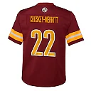 Zennovawear Jacory Croskey-Merritt Washington Commanders Youth Team Game Jersey - Burgundy