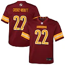 Zennovawear Jacory Croskey-Merritt Washington Commanders Youth Team Game Jersey - Burgundy