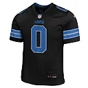 Zennovawear Jahmyr Gibbs Detroit Lions Youth Game Jersey - Black
