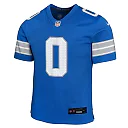 Zennovawear Jahmyr Gibbs Detroit Lions Youth Game Jersey - Blue
