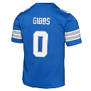 Zennovawear Jahmyr Gibbs Detroit Lions Youth Game Jersey - Blue