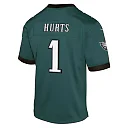 Zennovawear Jalen Hurts Philadelphia Eagles Youth Game Jersey - Green