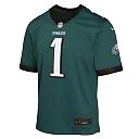 Zennovawear Jalen Hurts Philadelphia Eagles Youth Game Jersey - Green