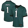 Zennovawear Jalen Hurts Philadelphia Eagles Youth Game Jersey - Green