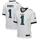 Zennovawear Jalen Hurts Philadelphia Eagles Youth Game Jersey - White