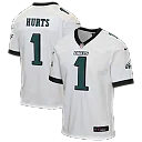 Zennovawear Jalen Hurts Philadelphia Eagles Youth Game Jersey - White