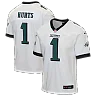 Zennovawear Jalen Hurts Philadelphia Eagles Youth Game Jersey - White