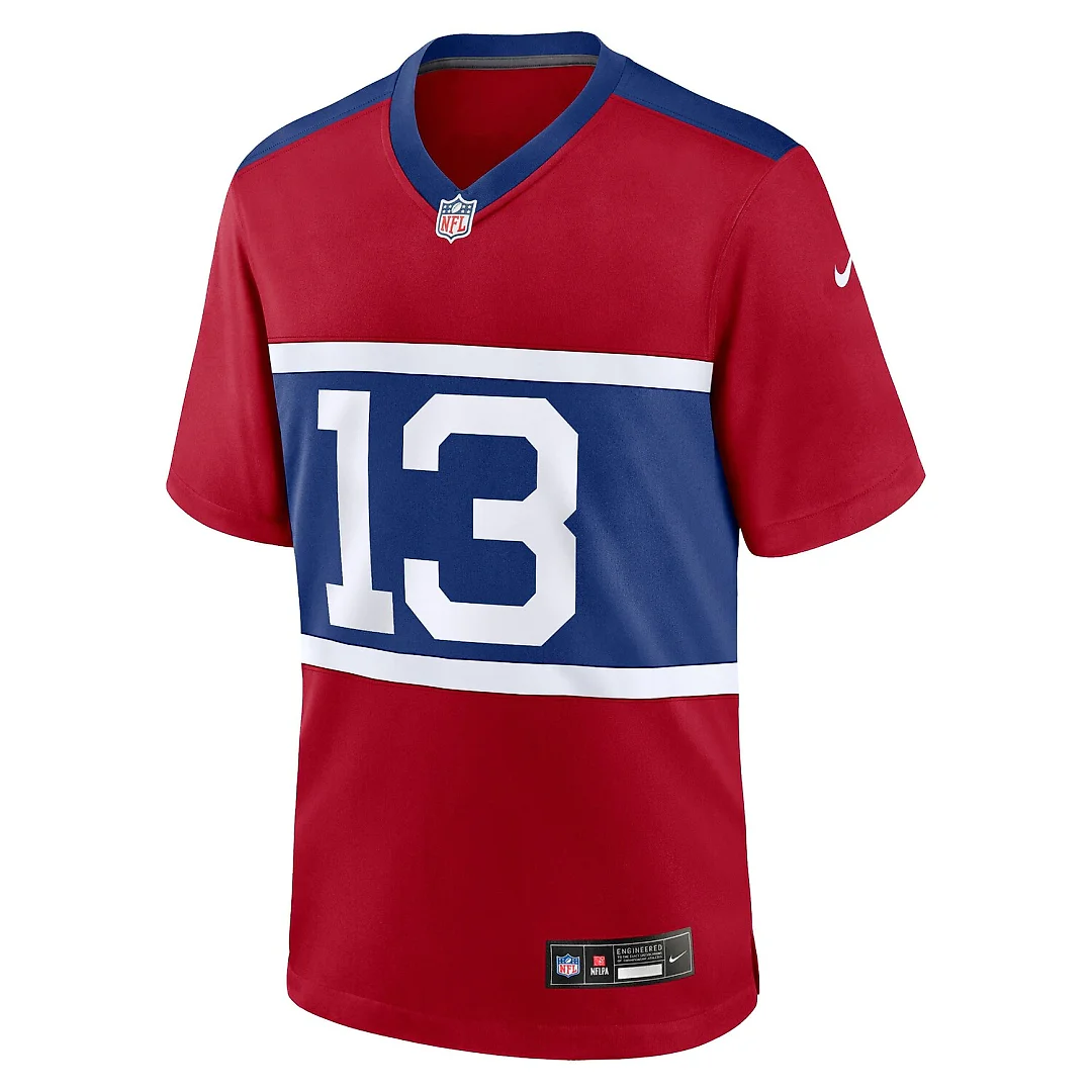 Zennovawear Jalin Hyatt New York Giants Youth Game Jersey - Red