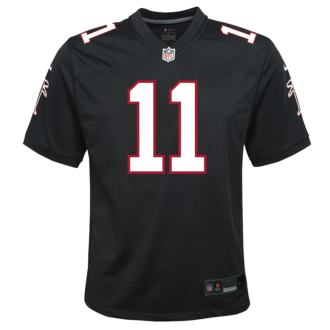 Zennovawear Jalon Walker Atlanta Falcons Youth Alternate Game Jersey - Black