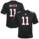 Zennovawear Jalon Walker Atlanta Falcons Youth Alternate Game Jersey - Black