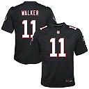 Zennovawear Jalon Walker Atlanta Falcons Youth Alternate Game Jersey - Black