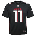 Zennovawear Jalon Walker Atlanta Falcons Youth Team Game Jersey - Black