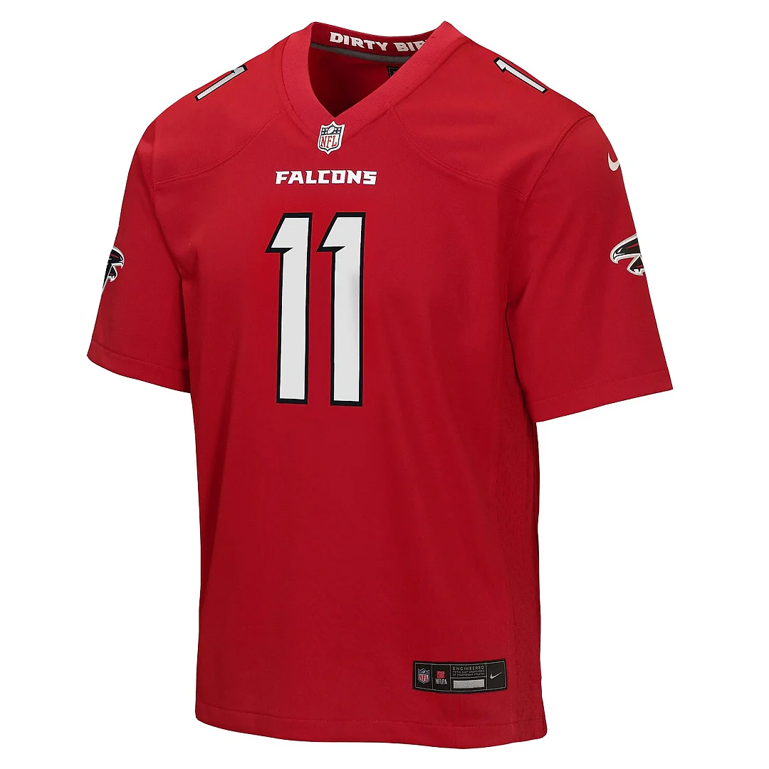 Zennovawear Jalon Walker Atlanta Falcons Youth Game Jersey - Red