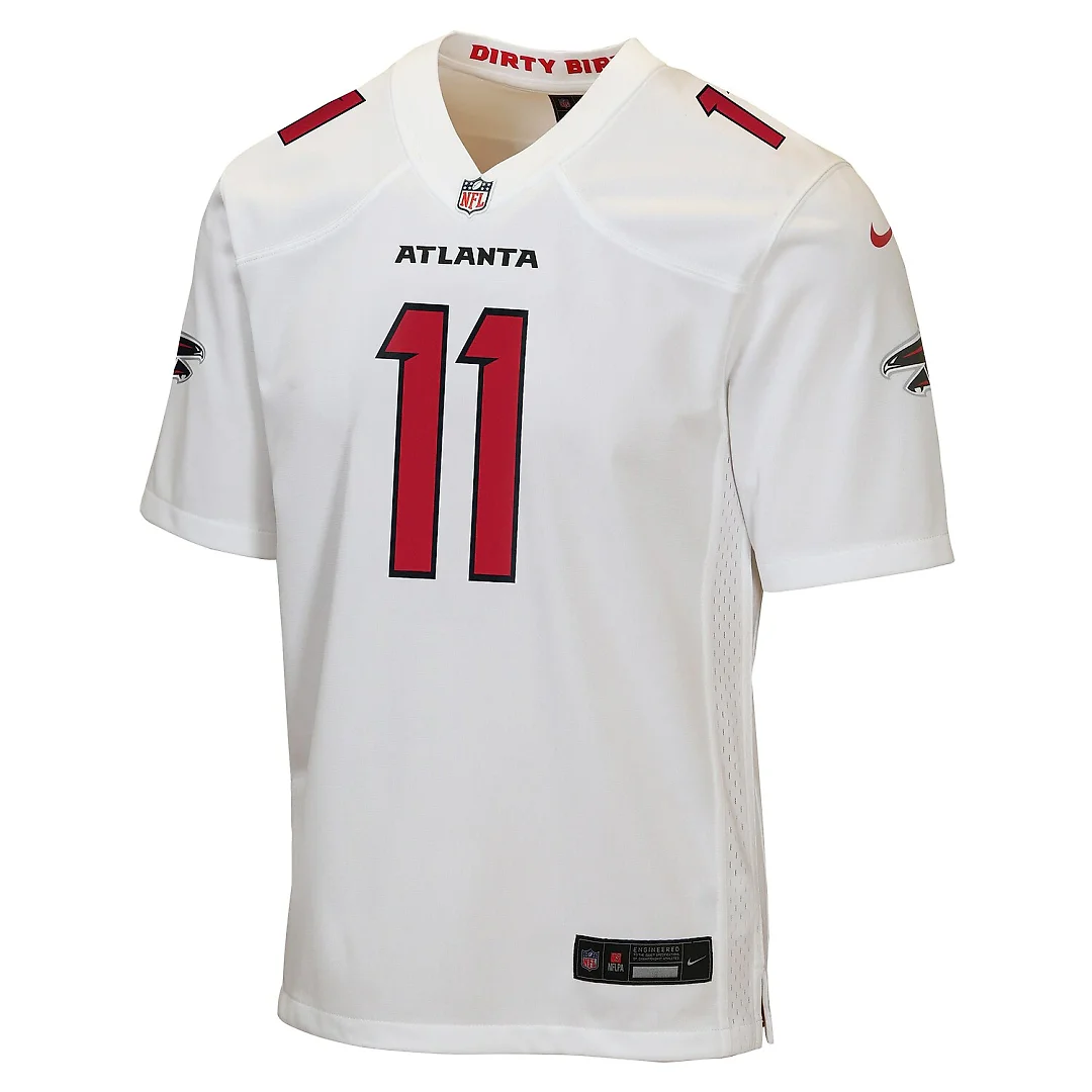Zennovawear Jalon Walker Atlanta Falcons Youth Game Jersey - White