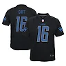 Zennovawear Jared Goff Detroit Lions Youth Game Jersey - Black