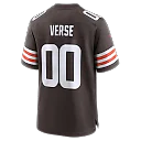 Zennovawear Jared Verse Cleveland Browns Youth Team Game Jersey - Brown