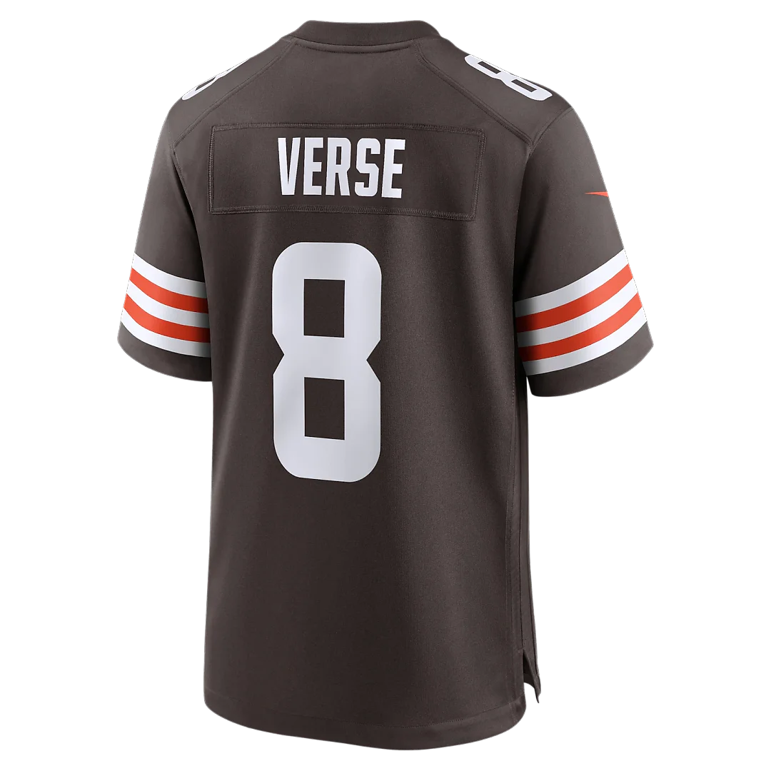 Zennovawear Jared Verse Cleveland Browns Youth Team Game Jersey - Brown