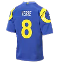 Zennovawear Jared Verse Los Angeles Rams Youth Game Jersey - Royal