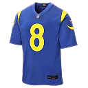 Zennovawear Jared Verse Los Angeles Rams Youth Game Jersey - Royal