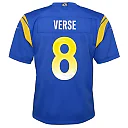Zennovawear Jared Verse Los Angeles Rams Youth Team Game Jersey - Royal