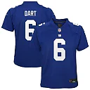 Zennovawear Jaxson Dart New York Giants Youth Team Game Jersey - Royal