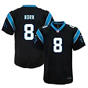Zennovawear Jaycee Horn Carolina Panthers Youth Game Jersey - Black