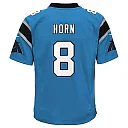 Zennovawear Jaycee Horn Carolina Panthers Youth Game Jersey - Blue