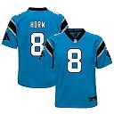 Zennovawear Jaycee Horn Carolina Panthers Youth Game Jersey - Blue
