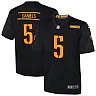 Zennovawear Jayden Daniels Washington Commanders Youth Alternate Game Jersey - Black