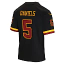 Zennovawear Jayden Daniels Washington Commanders Youth Hail Raiser Alternate Game Jersey - Black