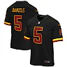 Zennovawear Jayden Daniels Washington Commanders Youth Hail Raiser Alternate Game Jersey - Black